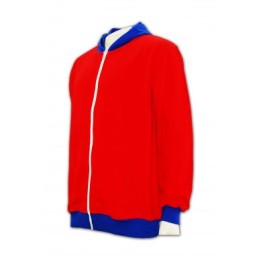 Z079 polyester fabric zip up  Z079 polyester fabric zip up